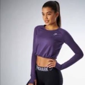 Gymshark Drawstring Crop Top